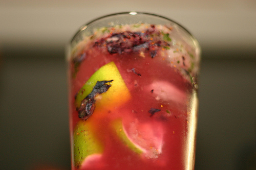 Blueberry Basil Drink